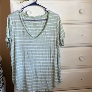 Striped American Eagle T-shirt